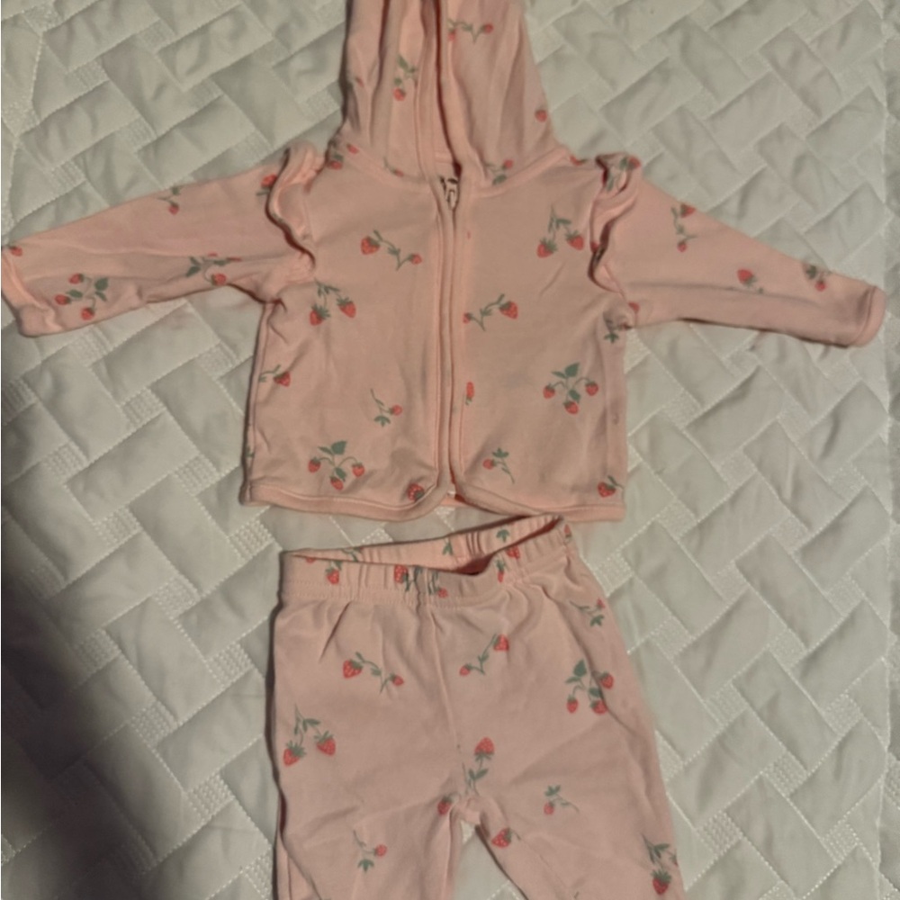 Carter's Pink Floral Kids Matching Set